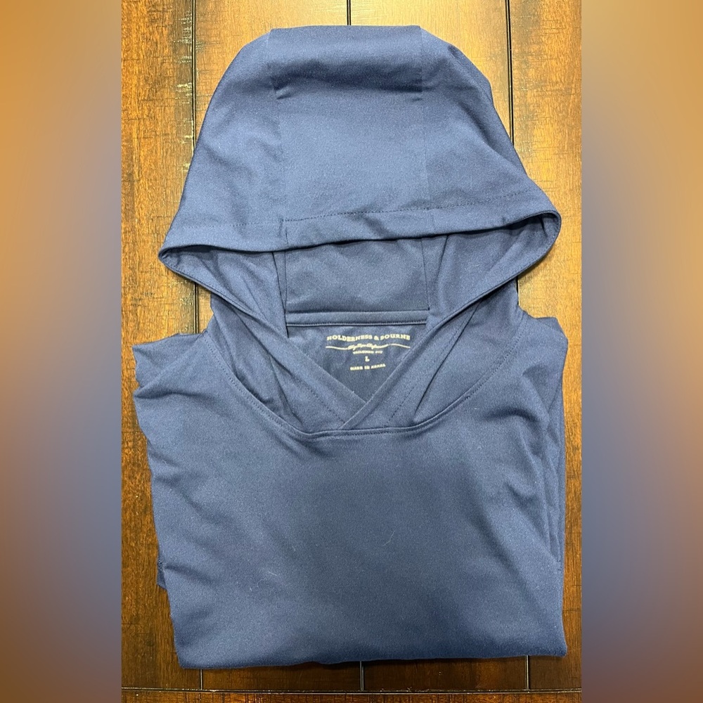 Holderness & Bourne Jackson Navy Golf Hoodie